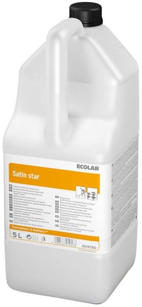 ECOLAB Satin® star, Seidenmatte Polymerdispersion, 2x5 Liter
