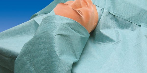 Hartmann Foliodrape® Protect Plus MKG-Turban-Set, Abdeckung bei chirurgischen Eingriffen