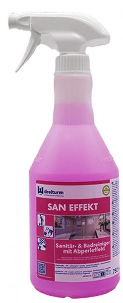 Dreiturm SAN-EFFEKT Sanitär- und Badreiniger 750 ml Sprühflasche