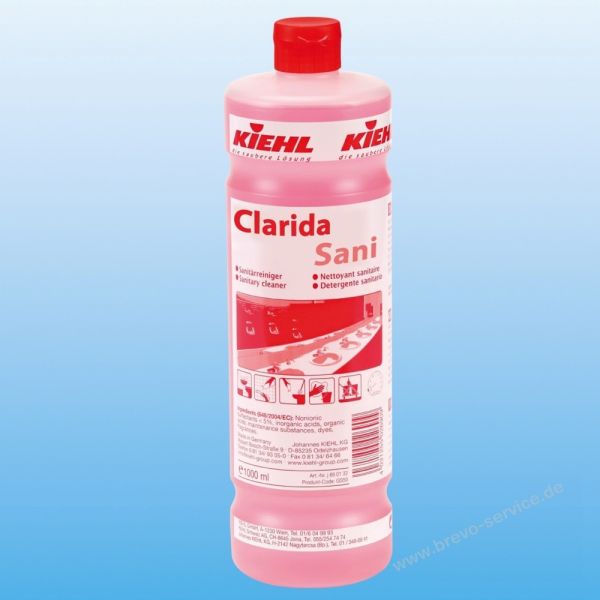 Kiehl Clarida Sani, Sanitärreiniger 6x1 Liter