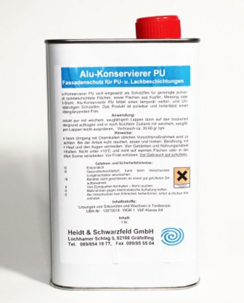 Alu-Konservierer PU, Schutz für PU- u. Lackbeschichtungen, 10 Liter