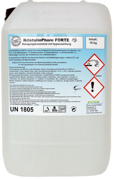 Kristalin Phore Forte, 15 kg Kanister